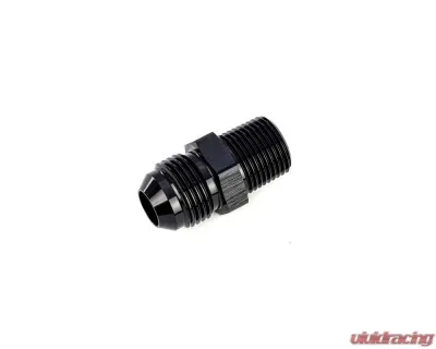 HPS Performance Products AN816-8 AN to 3/8 NPT Adapter Aluminum Black 6061 for Automotive Use - AN816-8