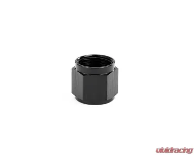 HPS Performance Products HPS Tube Nut Aluminum AN-10 Black Type II Anodized Fitting - AN818-10
