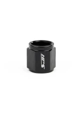 HPS Performance Products HPS Tube Nut Aluminum AN-8 Black Type II Anodized Fitting                                     - AN818-8 - Image 2