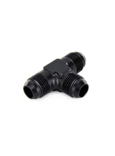 HPS Performance Products HPS Tee Adapter Aluminum AN824-10 Black -10 Tee Fitting                                     - AN824-10 - Image 2