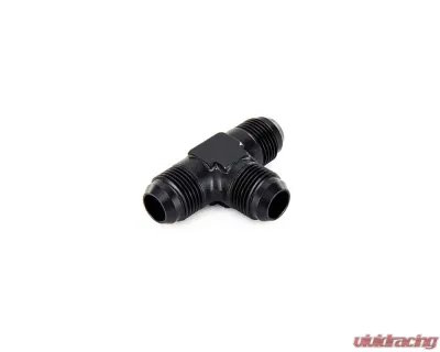 HPS Performance Products HPS Tee Adapter Aluminum AN824-10 Black -10 Tee Fitting - AN824-10