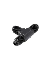 HPS Performance Products HPS Tee Adapter Aluminum AN-3 Black for 3 Hose Split/Merge                                     - AN824-3 - Image 3