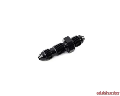 HPS Performance Products HPS Bulkhead Adapter AN832-3 Aluminum Black for Firewalls - AN832-3