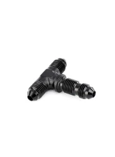 HPS Performance Products HPS Bulkhead Tee Aluminum AN834-3 Black -3 for Fuel, Oil, Coolant                                     - AN834-3 - Image 2