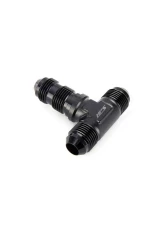 HPS Performance Products HPS Bulkhead Tee Aluminum AN834-10 Black -10 for Firewalls                                     - AN834-10 - Image 2