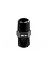 HPS Performance Products HPS NPT Union Aluminum 1/2 NPT Straight Black Adapter                                     - AN911-10 - Image 2