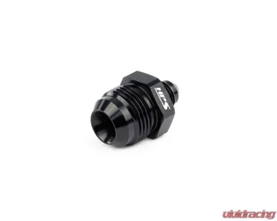 HPS Performance Products HPS AN Reducer Union Aluminum -10 to -6 Black Anodized Fitting - AN919-14