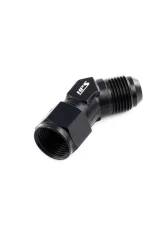 HPS Performance Products HPS Swivel Adapter Aluminum AN-4 45 Degree Black Finish                                     - AN9241-4 - Image 3