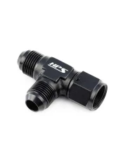 HPS Performance Products HPS AN9261-10 Tee Adapter Aluminum -10 Black for 37 Degree Flares                                     - AN9261-10 - Image 3