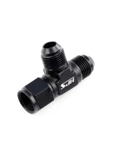 HPS Performance Products HPS AN9261-10 Tee Adapter Aluminum -10 Black for 37 Degree Flares                                     - AN9261-10 - Image 2