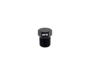 HPS Performance Products HPS NPT Hex Plug Aluminum 1/4 NPT Black Anodized