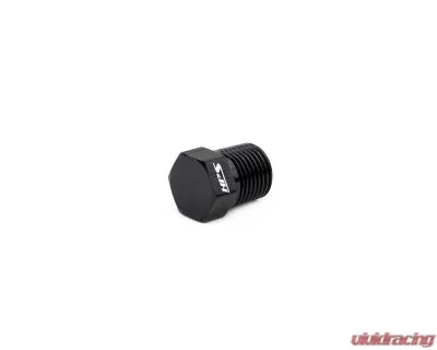 HPS Performance Products HPS NPT Hex Plug Aluminum 1/8 NPT Black Anodized - AN933-04