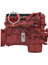 HPS Performance High Temperature Silicone EGR Hose for Cummins ISX15, Part # 3687223, Orange                                     - CAC-3687223 - Image 3