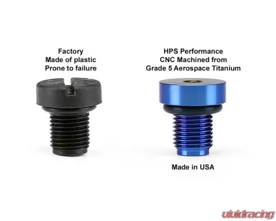HPS Titanium Coolant Bleed Screw BMW | Mini Cooper - HW22-1001