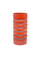 HPS Performance Products 3.5" x 8" Orange 4-Ply Aramid Silicone CAC Hose Coupler Hot Side                                     - CAC-350-L8-HOT - Image 2