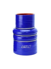 HPS Performance Products Silicone Charge Air Cooler Hose Cold Side 3" - 3.5" 4-Ply Blue                                     - CAC-300-350-COLD - Image 2