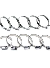 HPS Performance Products Stainless Steel Embossed Hose Clamps SAE #10, 3/4"-1-1/8" (10pc Pack)                                     - EMSC-16-27x10 - Image 3