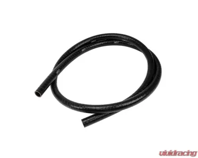 HPS Performance Silicone Oil Resistant Hose,High Temp 1-ply Reinforced,1/2" ID,8 Feet Long,Black - FKM-8F-050-BLK