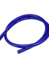 HPS 1/2inch ID 6feet Blue FKM Lined Oil Resistant High Temperature Reinforced Silicone Hose                                     - FKM-6F-050-BLUE - Image 3