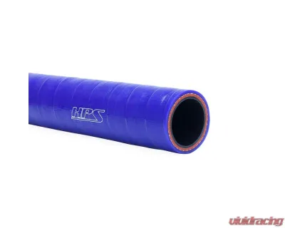 HPS 1/2inch ID 6feet Blue FKM Lined Oil Resistant High Temperature Reinforced Silicone Hose - FKM-6F-050-BLUE