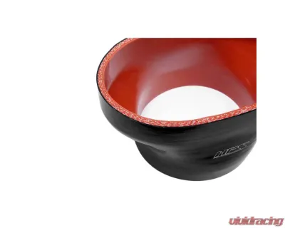 HPS Performance Silicone Adapter Hose for 2007-2014 Ford Mustang GT500 60mm Throttle Body, Black - FOH-60-400-BLK