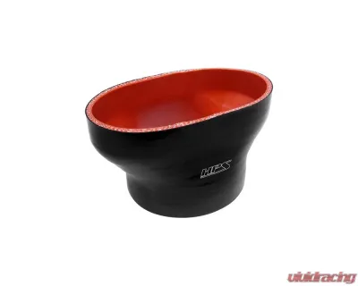 HPS Performance Silicone Adapter Hose for 2007-2014 Ford Mustang GT500 60mm Throttle Body, Black - FOH-60-400-BLK