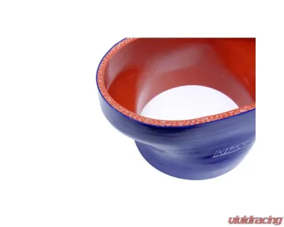 HPS Performance Silicone Adapter Hose for Ford Mustang 55mm Throttle Body, Blue, 4" OD - FOH-55-400-BLUE