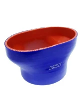 HPS Performance Silicone Adapter Hose for Ford Mustang 55mm Throttle Body, Blue, 4" OD                                     - FOH-55-400-BLUE - Image 3