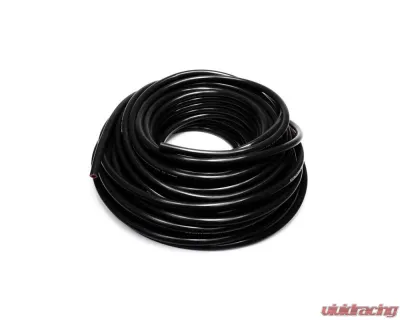 HPS 1/4inch (6mm) Reinforced Silicone Heater Hose Black 50 Feet Roll Pack - HTHH-025-BLKx50