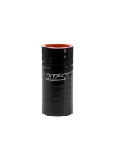 HPS 1 1/8inch (28mm) 4-ply Reinforced Straight Coupler Silicone Hose Black                                     - HTSC-112-BLK - Image 2