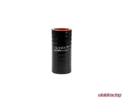 HPS 1 1/8inch (28mm) 4-ply Reinforced Straight Coupler Silicone Hose Black - HTSC-112-BLK