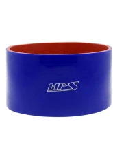 HPS Performance Products 3-7/8" ID Blue Silicone Straight Coupler Hose 3" Long 4-Ply                                     - HTSC-386-BLUE - Image 2