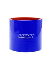 HPS Performance Products 3-1/8" Blue 4-Ply Reinforced Silicone Straight Coupler Hose                                     - HTSC-312-BLUE - Image 2