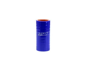 HPS 1 3/16inch (30mm) 4-ply Reinforced Straight Coupler Silicone Hose Blue