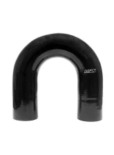 HPS Performance Products High Temp 2.75" ID 180 Degree U Bend Elbow Coupler Hose Black                                     - HTSEC180-275-BLK - Image 2