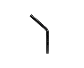 HPS 1 3/8inch (35mm) 4-ply Reinforced 45 Degree Elbow Coupler Silicone Hose Black