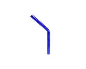 HPS 1 3/8inch (35mm) 4-ply Reinforced 45 Degree Elbow Coupler Silicone Hose Blue