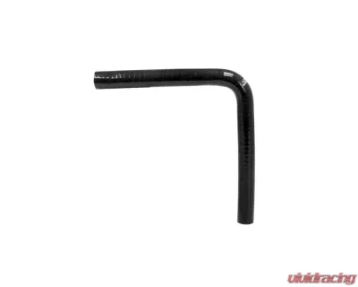 HPS 1 1/8inch (28mm) 4-ply Reinforced 90 Degree Elbow Coupler Silicone Hose Black - HTSEC90-112-BLK