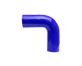 HPS Performance Products 2-1/8 Inch Blue 90 Degree Silicone Elbow Coupler Hose 4-Ply Reinforced