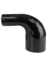 HPS Performance Products 4" to 4.25" High Temp 90 Degree Silicone Elbow Reducer Hose Black                                     - HTSER90-400-425-BLK - Image 2