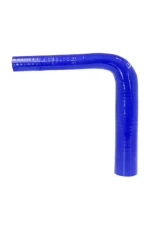 HPS 1 1/8 to 1 1/4inch (28mm to 32mm) 4-ply Reinforced 90 Degree Elbow Reducer Coupler Silicone Hose Blue                                     - HTSER90-112-125-BLUE - Image 2