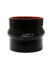 HPS Performance Products High Temp 1.25" ID x 4" Long Black Silicone Hump Coupler Hose                                     - HTSHC-125-L4-BLK - Image 2