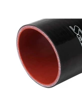 HPS Performance Products 1.87" 4" Black High Temp 4-Ply Silicone Hump Coupler Hose                                     - HTSHC-187-L4-BLK - Image 2