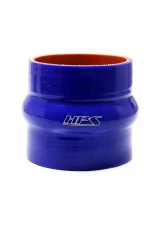 HPS Performance Products 1.25" Blue 4-Ply Reinforced Silicone Hump Coupler Hose 3" Long                                     - HTSHC-125-BLUE - Image 2