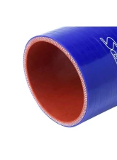 HPS Performance Products 1.87" Blue High Temp 4-Ply Silicone Hump Coupler Hose 4" Length                                     - HTSHC-187-L4-BLUE - Image 2