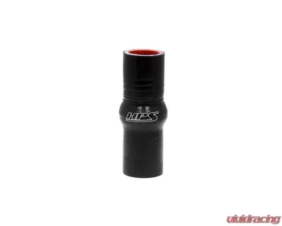 HPS Performance Products 5/8 Inch (16mm) 4-Ply Reinforced Black Silicone Hump Coupler Hose 6 Inch Length - HTSHC-062-L6-BLK