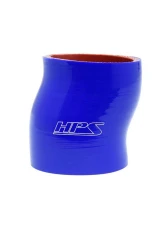 HPS Performance Products High Temp 2.25" ID x 3" Long Blue Silicone Offset Coupler Hose                                     - HTSOC-225-BLUE - Image 2