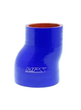 HPS Performance Products 2" - 2.5" ID Blue Silicone Offset Reducer Coupler Hose 6" Long                                     - HTSOR-200-250-L6-BLUE - Image 2