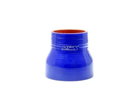 HPS 1 3/4 to 2 3/8inch (45mm to 60mm) 4-ply Reinforced Reducer Coupler Silicone Hose Blue