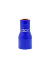 HPS 1 1/8 to 1 1/2inch (28mm to 38mm) 4-ply Reinforced Reducer Coupler Silicone Hose Blue                                     - HTSR-112-150-BLUE - Image 2